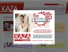 Tablet Screenshot of kazahouseware.com.br